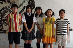人間のこどもたち(小学生と中学生)