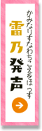 雷乃発声（かみなりすなわちこえをはっす）